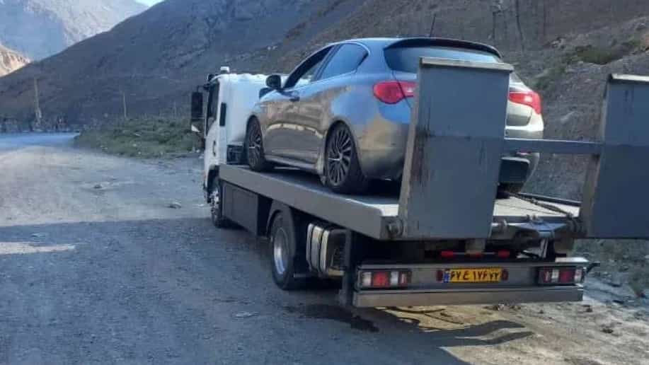 امداد خودرو محور تهران به آمل حضور زیر ۲۰ دقیقه در کل مسیر